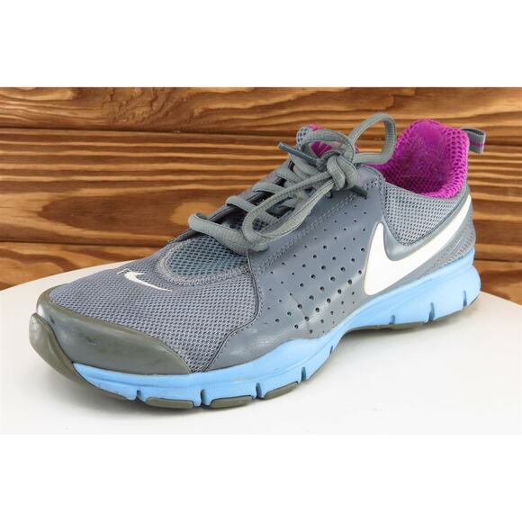 Nike Women Size‎ 7 M Gray Running Mesh - Picture 1 of 8